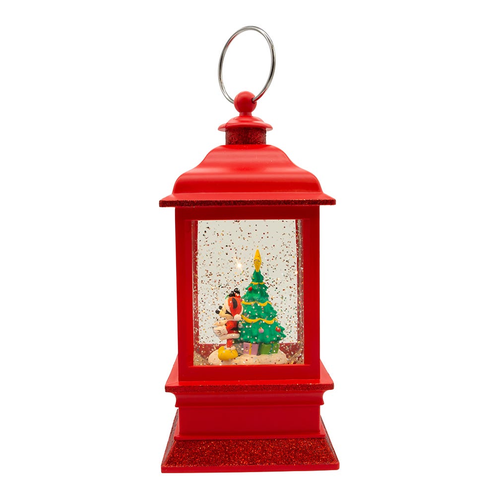 Kurt Adler 9-Inch Battery-Operated Disney© Mickey and Minnie Spinning Musical Light-Up Lantern